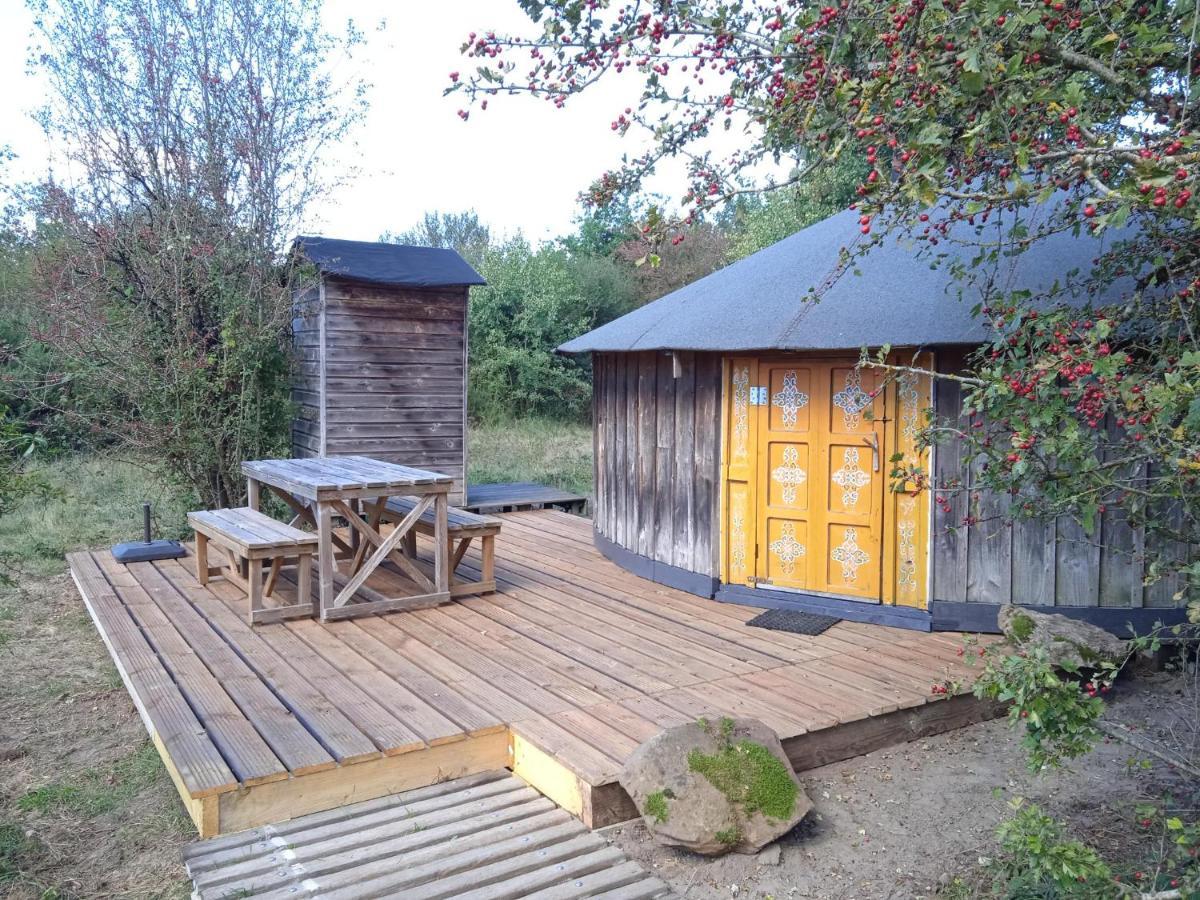 Hotel Le Bois Davy Le Thoureil Exterior foto
