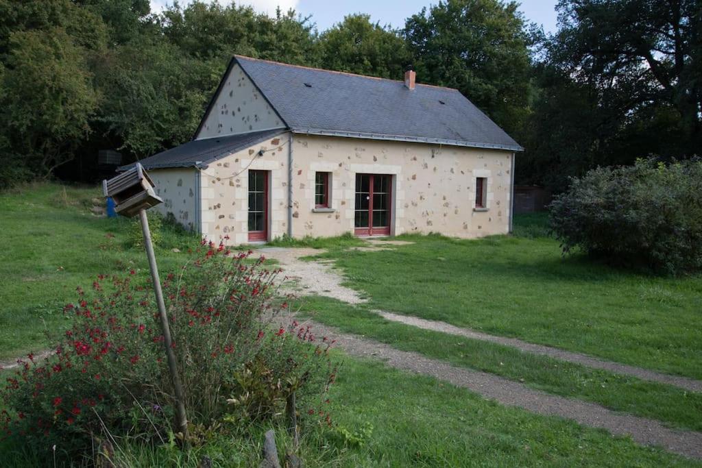 Hotel Le Bois Davy Le Thoureil Exterior foto